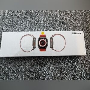 Smartwatch with Red Band